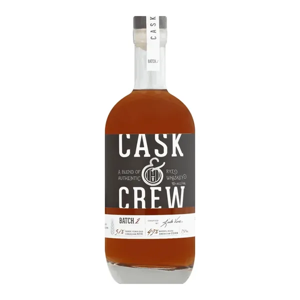 Cask Crew Rye Whiskey 750 ml