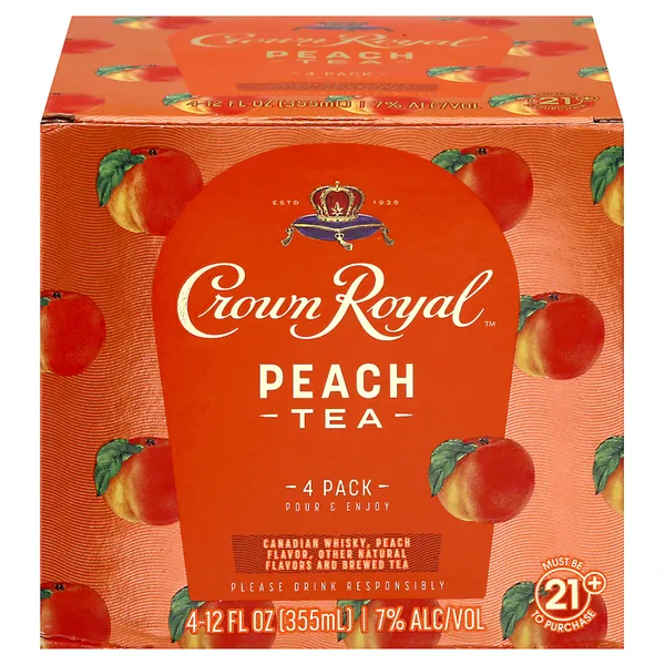 Crown Royal Peach Tea 355 ml