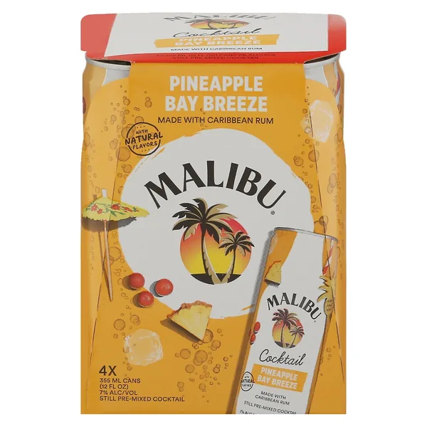 Malibu Pine Bay Breeze 355 ml