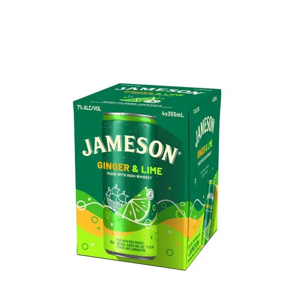 Jameson Ginger & Lime 355 ml