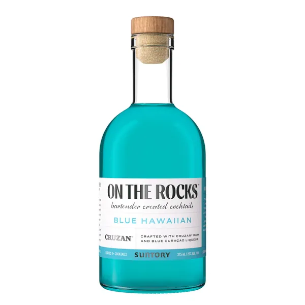 On The Rocks Blue Hawaiian 375 ml