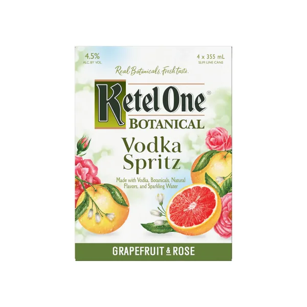 Ketel One Grapefruit&Rose 355 ml