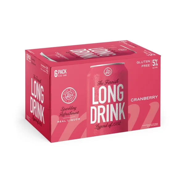 Long Drink Cranberry 375 ml