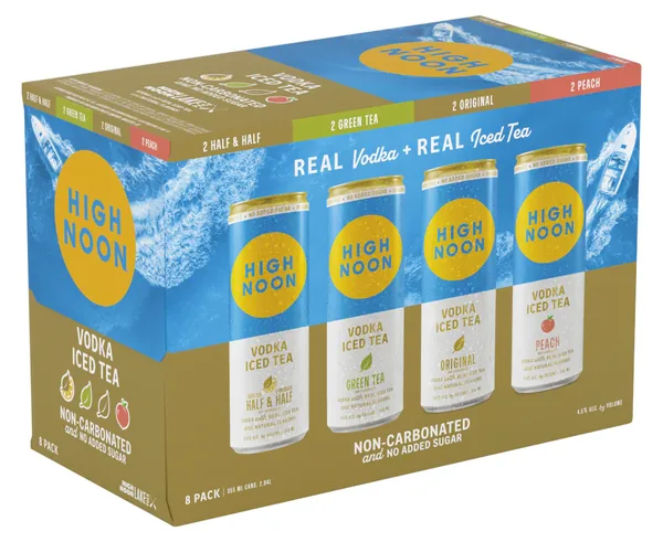 High Noon Iced Tea 8PK 355 ml