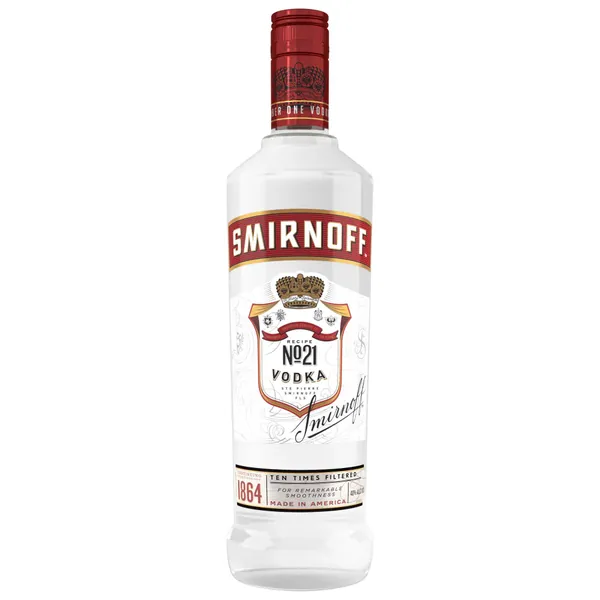 Smirnoff 80PROOF Vodka 750 ml