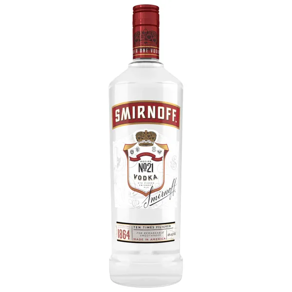 Smirnoff 80PROOF Vodka 1 L