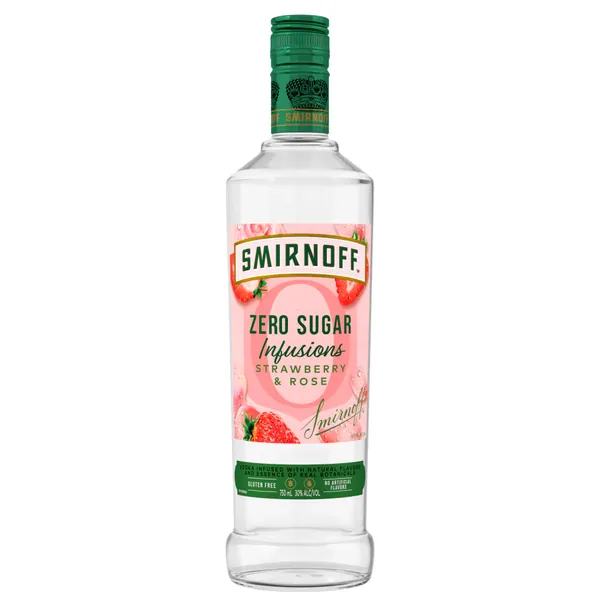Smirnoff Zero Sugar Strawrerry 750 ml