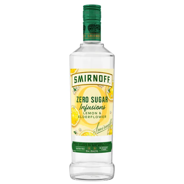 Smirnoff Lemon& Elderflower 750 ml