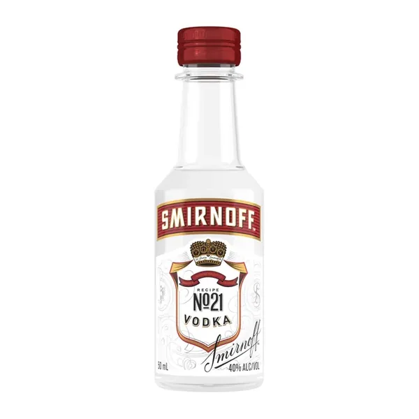 Smirnoff 80 Proof Vodka 50 ml