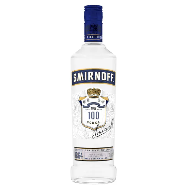 Smirnoff 100 Proof Vodka 750 ml