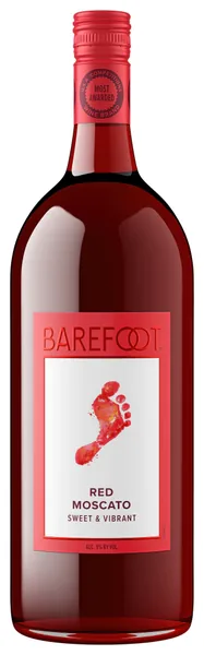 Barefoot Red Moscato 1.5 L