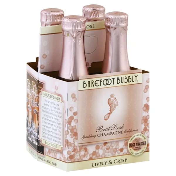 Barefoot Brut Rose 187 ml