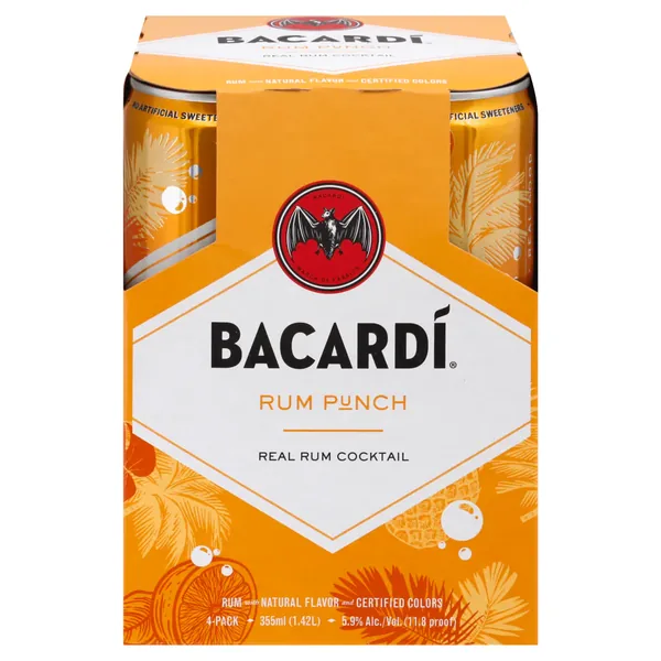 Bacardi Rum Punch 355 ml