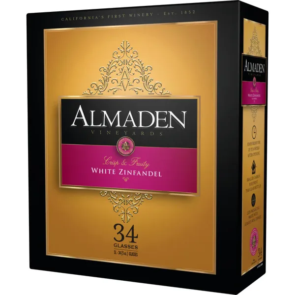 Almaden White Zinfandel 5 L
