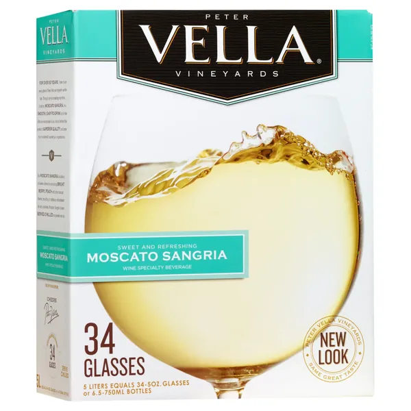 Peter Vella Moscato Sangria 5 L